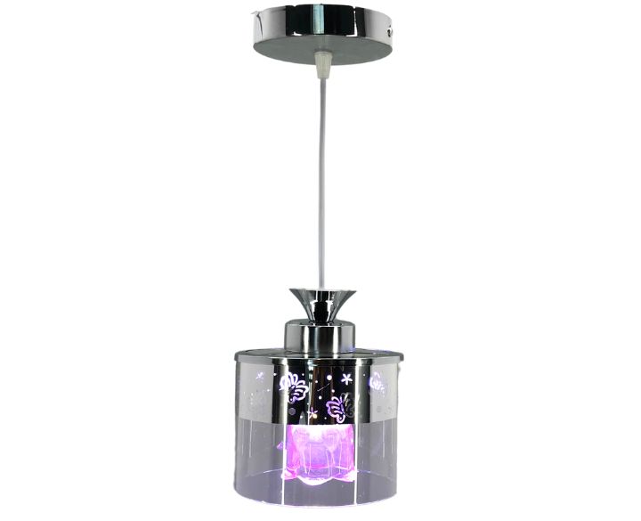 Goldstar LED Hanging Light Glass Automatic 6015 (HL112) With LED RGB